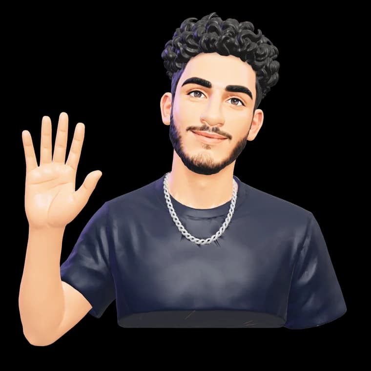 3D portrait of Elias Elloumi