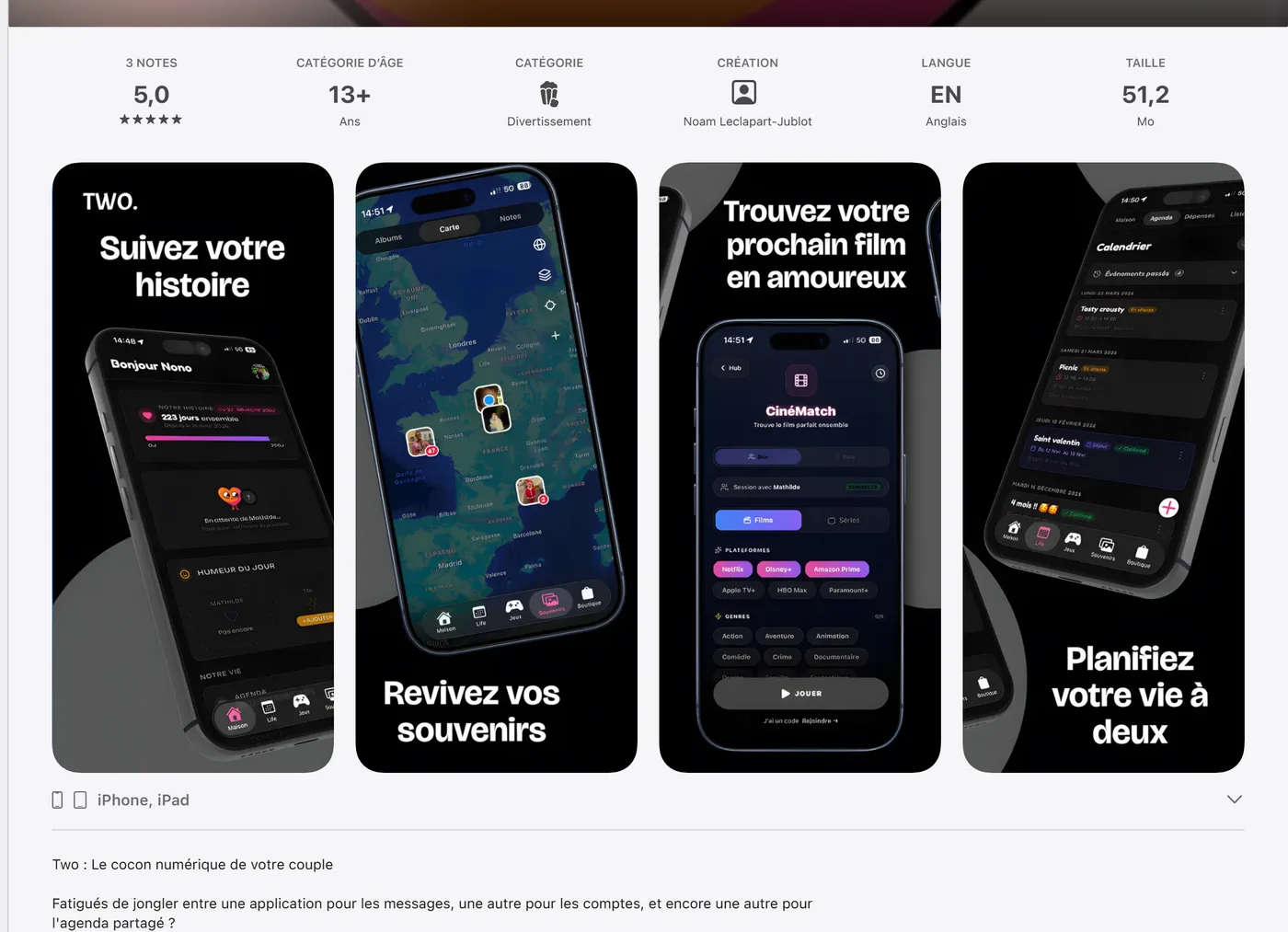 Screenshot of Two